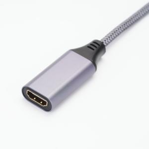 Quality Nylon Jacket Display Port Cable 3m Length To HDMI Adapter 4K wholesale