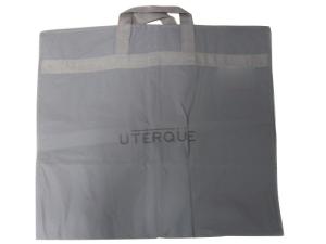 Quality Uterque Grey Water Proof Suit Garment Bag With Snap Fastener Closure, Silver Eyelet wholesale