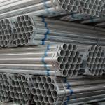 Low Carbon Galvanized Steel Welded Ms Pipe 2.5 Inch 612 Mm Round Tube