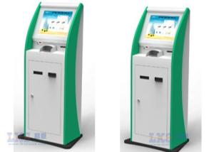 Quality Diagnosis Self Printing Healthcare Kiosk Insurance Social Card / ID Card Reader wholesale