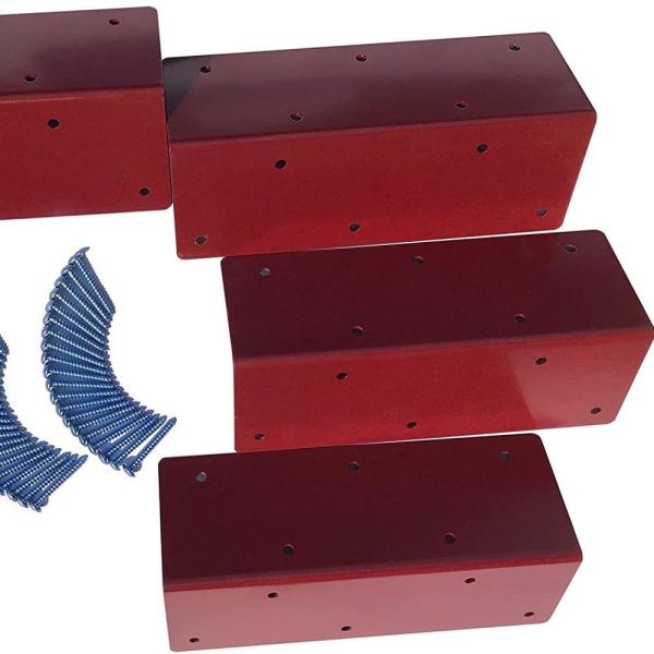 16mm Raised Fence Outdoor Garden Bed Corner Bracket Connect Metal Raised