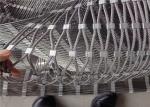 316 Flexible Woven Stainless Steel Wire Rope Mesh For Bird Aviary