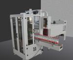 220V Heat Shrink Wrap Packaging Machine , Cuff Type Pe Film Wrapping Machine