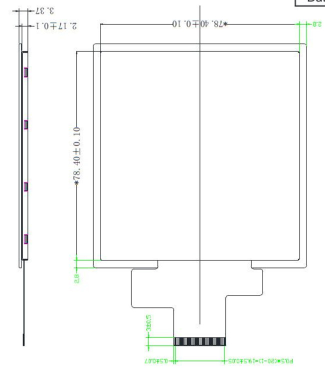 TFT LCD Manufacturer Supply Square TFT Display 4 Inch SPI&MCU 320x320 Dots