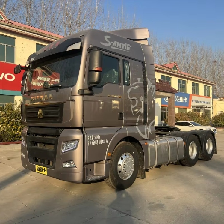 Sinotruk Sitrak C7h Tractor Truck Head Brand New 6*4 Tractor Trucks 480HP 500HP EUR 5 10wheel 10 16 Heavy Truck 3 Axles Manual