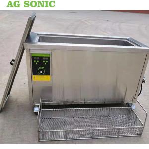 Quality Engine Cylinder Ultrasonic Cleaning Equipment 80l Metal Parts Degreasing Machine wholesale