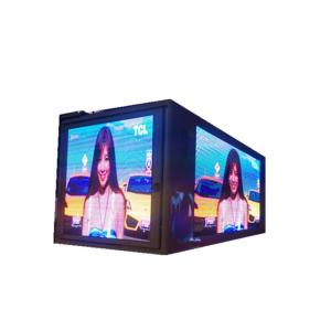 Quality Outdoor ColorLight LED Box Truck Waterproof 16ft For Truck Mounted wholesale