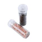 Food Grade PC Cap Clear 130g 130mm 100ml Spice Glass Jars