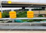 Curved Downhill Roller Guardrail Road Anti Collision Rolling Guard Barrier