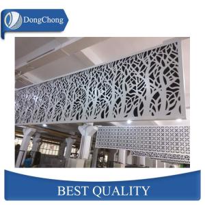 Quality Beauty Pattern Aluminum Curtain Wall Exterior Perforated Facade Panel wholesale