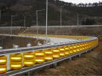 4 Meters Length Highway Roller Barrier / Hdg Roller Track System With Anti