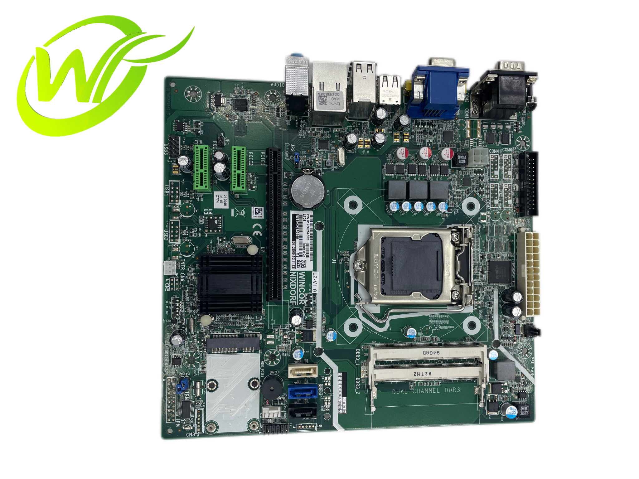 ATM Parts Motherboard_L2.0-H81- UATX_AB TPM (PC SWAP 5G I5) 01750254552