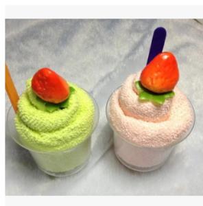 Quality New creative promotion gift product wedding gift cake shape towel wholesale