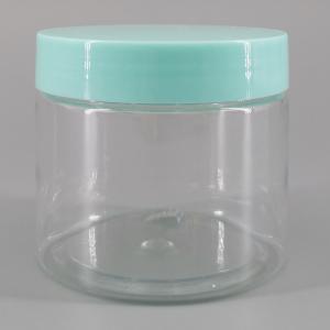Quality Capsule Food Packaging 63mm 6.76oz Clear Cosmetic Jars wholesale