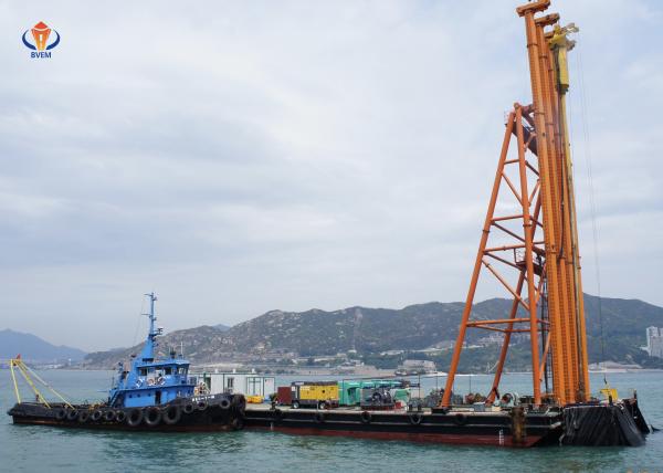 High Performance Bottom Feed Vibroflot Underwater Offshore Stone Column