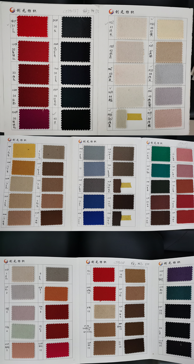 Medium Weight Soft Wool Coat Fabric for Autumn Winter Inquiry