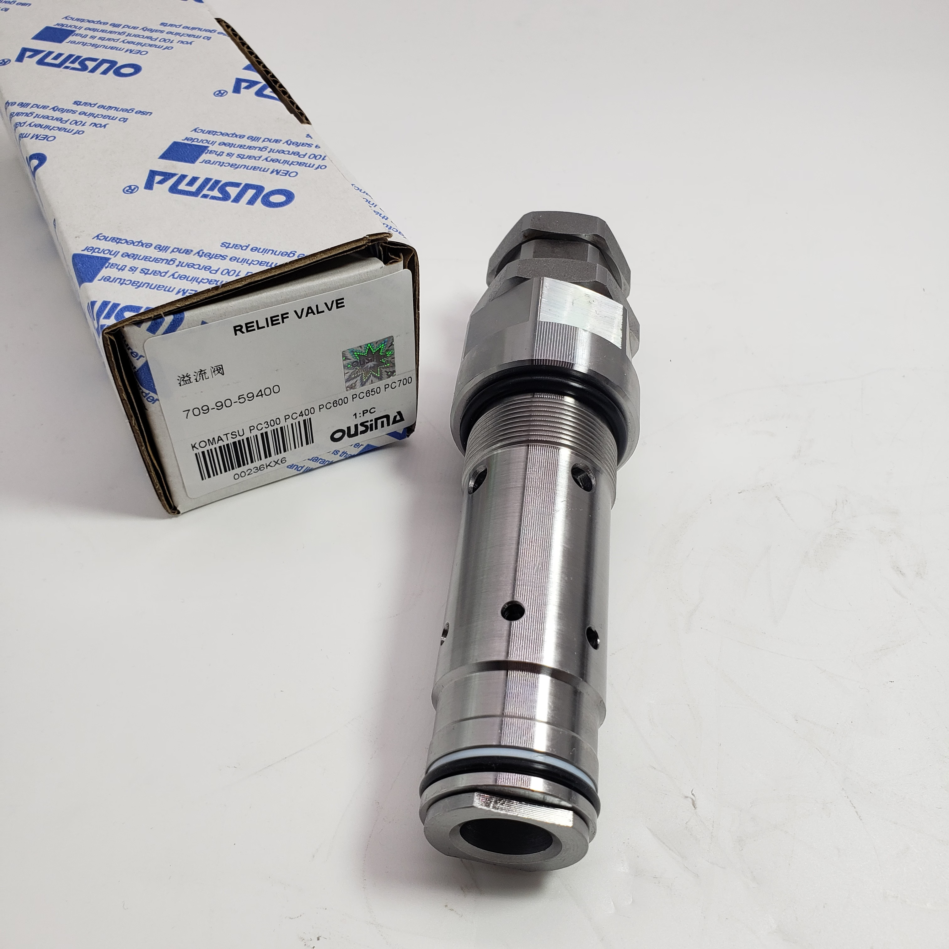 Relief Valve 709-90-59400 For KOMATSU PC300 PC300HD PC310 PC400 PC400HD PC600 PC650 PC700