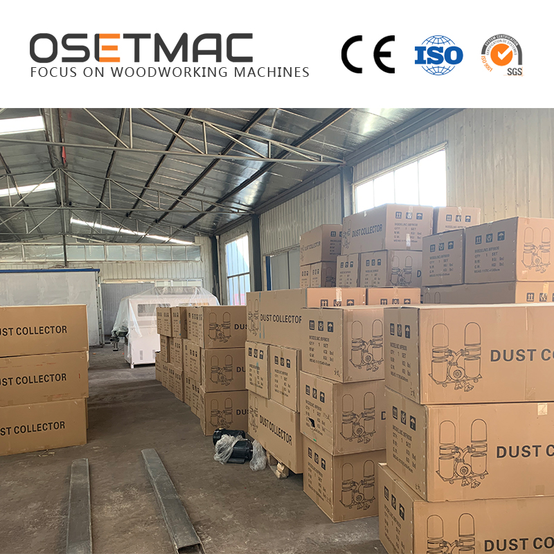 Construction Works OSETMAC Dust Collector for Panel Saw Edge Banding and Sanding Machine