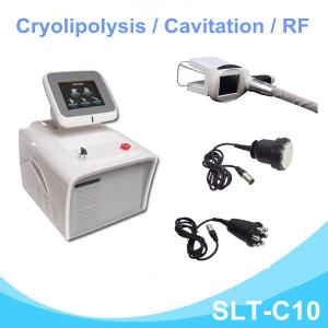 Quality Mini Cryotherapy Fat Freezining Machine With Cavitation / Radio Frequency wholesale