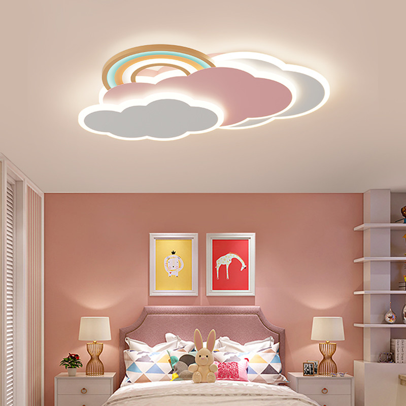 Children's Room Bedroom Ceiling Lights Creative Rudder Boys And Girls Clounds Lamp(WH-MA-213)