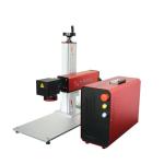 20w 30w Mini Rotary Rotating Marker Laser Medals Dog Tages Engraved Machine