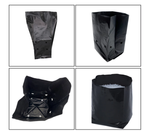 Plastic Nursery Bag for Garden Plant Fruit Vegetable Flower Planter