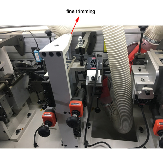 Straight full automatic PVC edge banding machine for door cabinets KC370D
