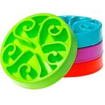 Non Slip Pet Slow Feeder Bowls 20.5*3.5cm For Cats Dogs