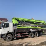 5RZ Cement Pump Benz Used Concrete Pump Trucks 47M 110m3/H