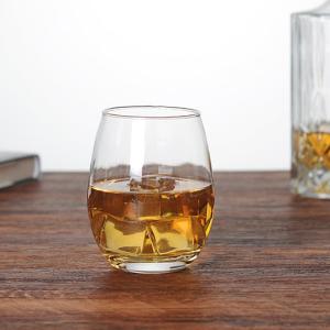 Quality Round Drinking 12 Ounces 34cl Stemless Wine Glass wholesale