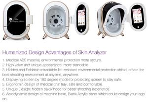 Quality Auto 3D Skin Analyzer Portable Facial Skin Scanner With Ipad 8KG Weight wholesale