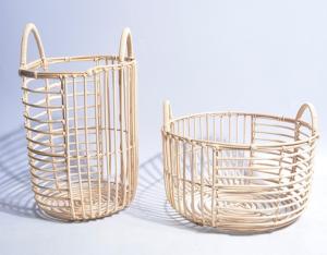 Quality Rattan Wicker Willow Baby Toys Dirty Clothes Storage Laundry Basket ECO Friendly Fashion Baskets Decorations Furniture wholesale