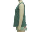 SleeveLess V Neck Ladies Loungewear Sets Jersey Womens Nightwear Sets