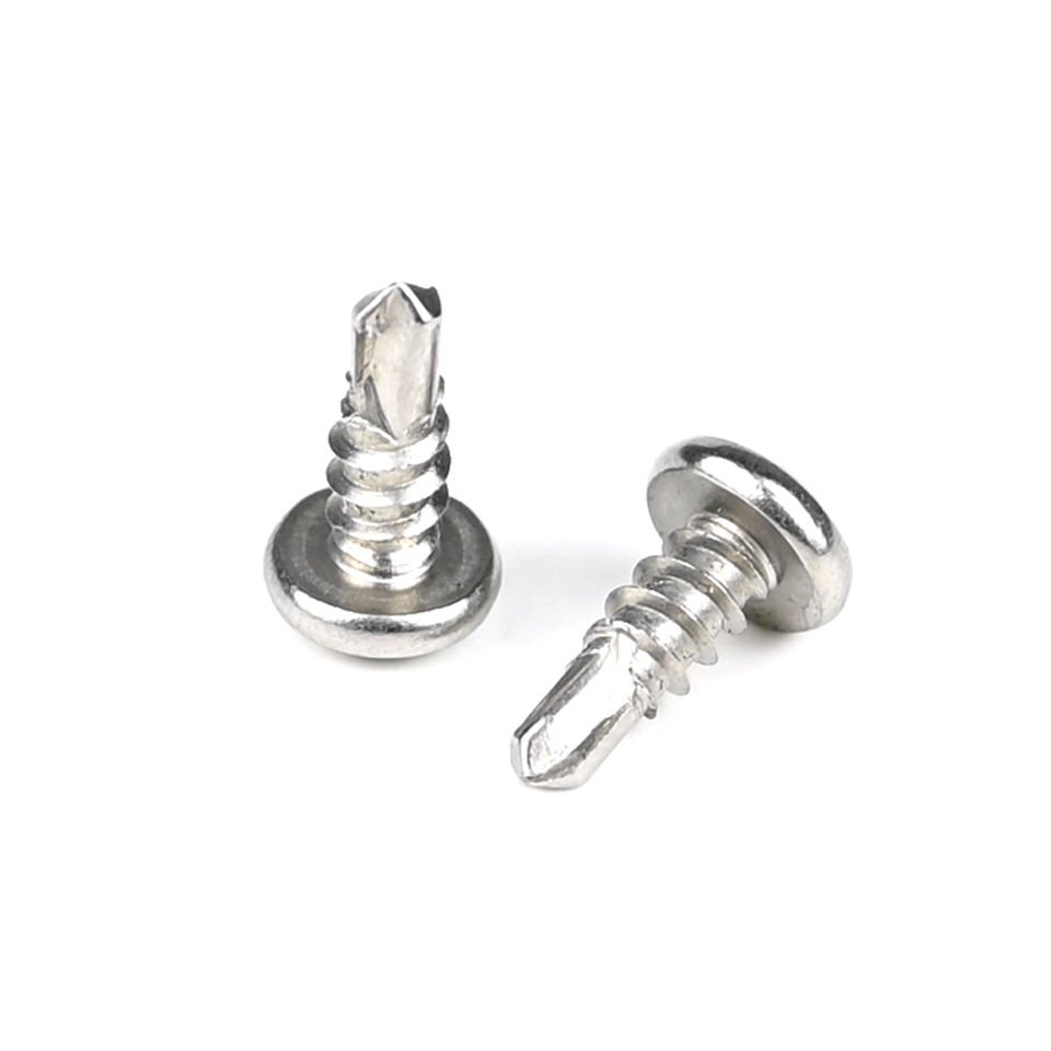 Zinc Coated Treatment Stainless Steel Phillips Pan Head Self Drilling Screw for Metal