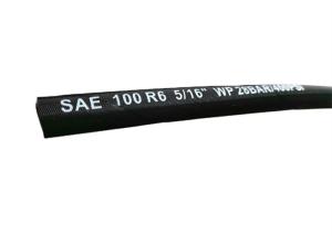 Quality Industrial SAE 100 R6 3/4 Inch Excavator Hydraulic Hoses , Wire Reinforced Hose wholesale
