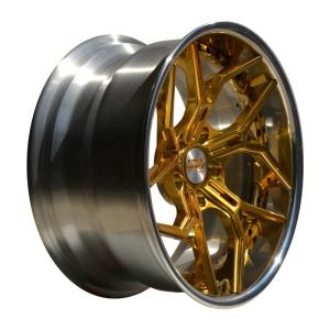 Quality Professional Forging Rims 18 19 21 inch Gold Wheel rims,alloy 20inch 22inch black rims off caddilac wholesale