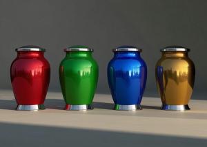 Quality Customized Funeral Ashes Urns Aluminium Urn wholesale