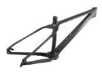 Mountain Fat Black Carbon Bike Frame 190 X 12 Thru - Axle Dropout 1290 Grams