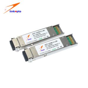 Quality 10GBASE-BX WDM 1490nm/1550nm 80km 10G XFP Module DOM wholesale