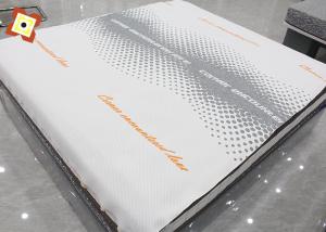 Quality 550gsm Polyester Quilted Fabric Heather Grey Graphene Fabric wholesale