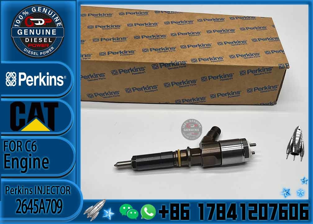 Diesel engine fuel injector 282-0490 2645A709 for 321D excavators engine diesel C6.6 C6.4 C4.2 injector