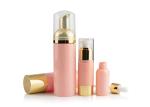 Pink Blue Travel Size Foam Pump Bottle Kit 60ml 2 Ounce Leak Proof