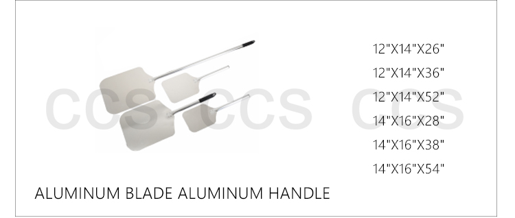 66cm Hard Anodized Aluminum Pizza Shovel 12 Inch Silver Alumina Perforated Pizza Peel