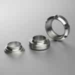 Customizable 304 Pipe Fittings , Sanitary SMS Union Fittings For CNC Machine
