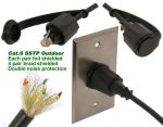 Waterproof Industrial Outdoor Cat.6 SSTP Cable