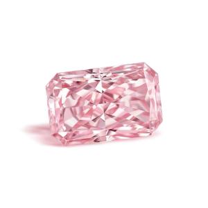 Quality Sakura Pink Radiant Shape Lab Grown Diamonds Fancy Pink VVS-VS IGI Certified CVD Synthetic Diamonds wholesale