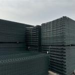 Modern Stylish High Security Fence Easily Assembled Steel Cage Fence