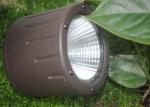 HOWYUE 18w COB Spot Light Aluminum LED Housings Powder Coated Bronze Finish