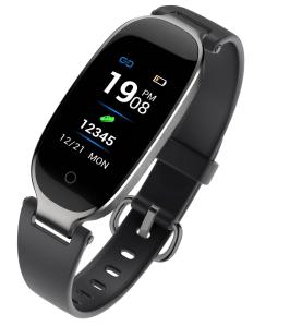Quality 500ma 80*160 Dots Womens Fitness Smartwatch For Running And Swimming wholesale
