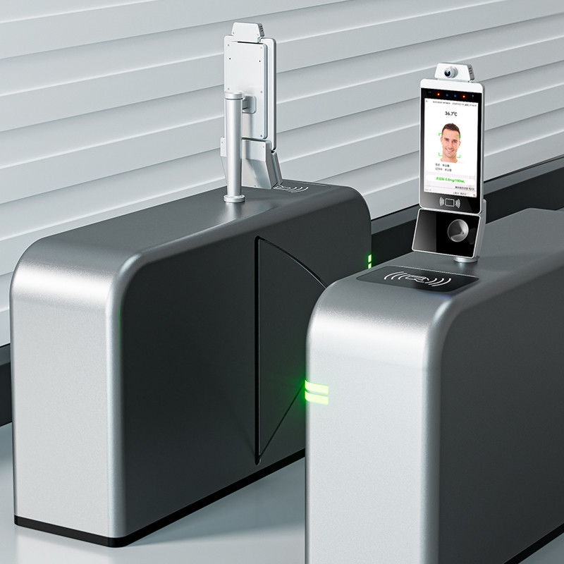 Rechargeable Wall Mounted Breathalyzer Machine With Battery Powered Display